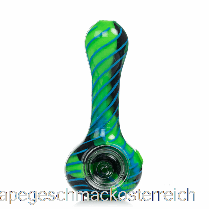 Eyce Oraflex Spiral-Silikonlöffel Planet (schwarz / Blau / Grün / Lindgrün) Vape-Geschmack